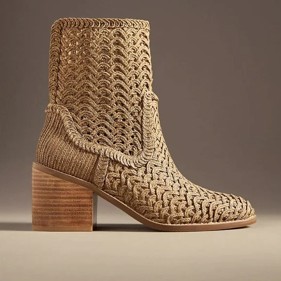 KELSI DAGGER BROOKLYN EMERY WOVEN BOOTS - Picture 2 of 10
